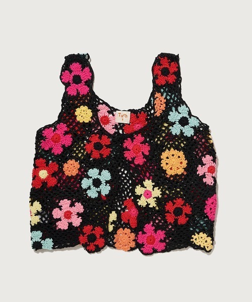 grapevine by k3(グレープバインバイケースリー)の「Crochet Top(ニット/セーター・レディース・マルチ・S)」の11枚目の写真