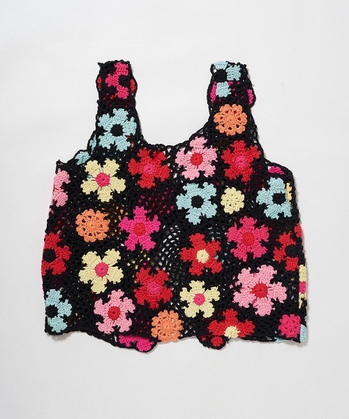 grapevine by k3(グレープバインバイケースリー)の「Crochet Top(ニット/セーター・レディース・マルチ・S)」の12枚目の写真