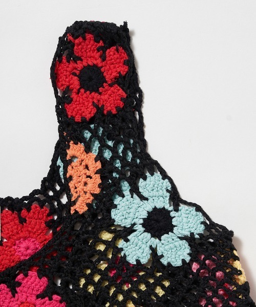 grapevine by k3(グレープバインバイケースリー)の「Crochet Top(ニット/セーター・レディース・マルチ・S)」の13枚目の写真