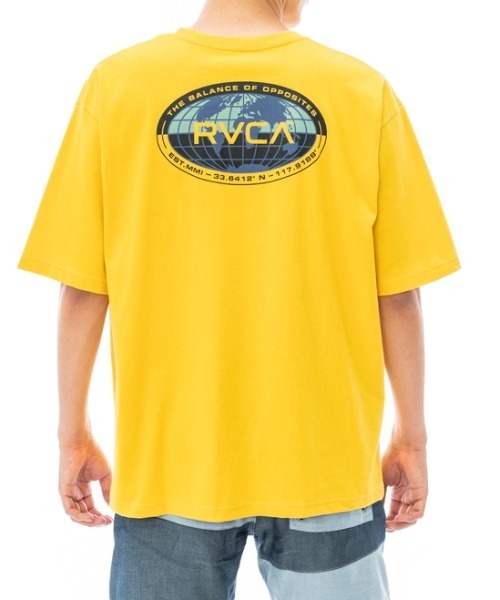 RVCA（ルーカ）の「RVCA メンズ  GLOBAL MFG SS Ｔシャツ【2023年夏モデル】/ルーカ半袖胸ポケットロゴTシャツ（Tシャツ/カットソー・メンズ・グレー系その他/イエロー/ホワイト・SMALL/LARGE/X-LARGE/MEDIUM）」の15枚目の写真