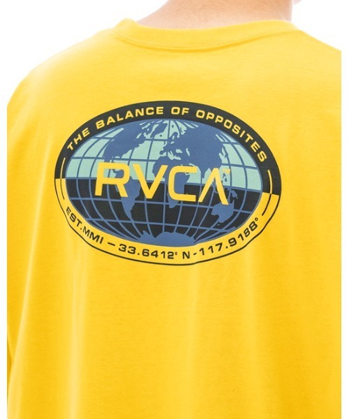 RVCA（ルーカ）の「RVCA メンズ  GLOBAL MFG SS Ｔシャツ【2023年夏モデル】/ルーカ半袖胸ポケットロゴTシャツ（Tシャツ/カットソー・メンズ・グレー系その他/イエロー/ホワイト・SMALL/LARGE/X-LARGE/MEDIUM）」の16枚目の写真