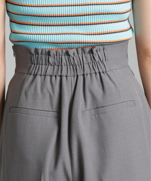 FREE'S MART(フリーズマート)の「【WEB限定】《コレクション》フラップ付きワイドパンツ(スラックス・レディース・グレー・SMALL/MEDIUM)」の12枚目の写真