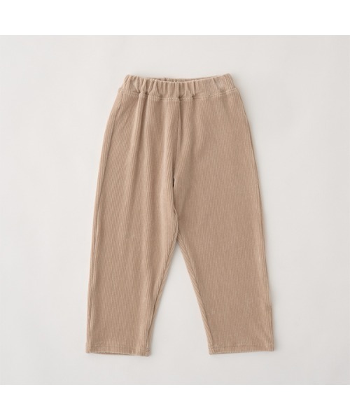 b・ROOM（ビールーム）の「【やみつきになる着心地】ニットコールパンツ（その他パンツ・キッズ・アイボリー/ダークブラウン/チャコール/ブルーグリーン/パープル/ベージュ・140cm/110cm/120cm/130cm/100cm）」の21枚目の写真
