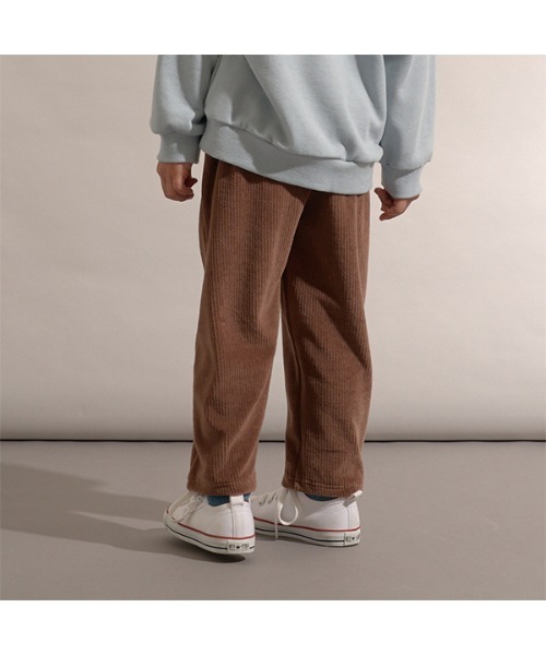 b・ROOM（ビールーム）の「【やみつきになる着心地】ニットコールパンツ（その他パンツ・キッズ・アイボリー/ダークブラウン/チャコール/ブルーグリーン/パープル/ベージュ・140cm/110cm/120cm/130cm/100cm）」の11枚目の写真