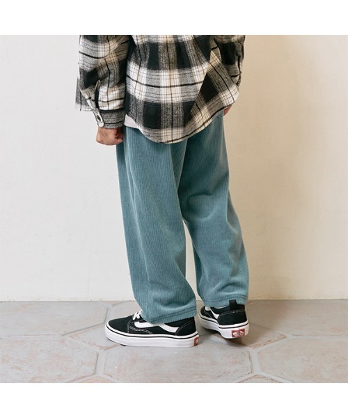 b・ROOM（ビールーム）の「【やみつきになる着心地】ニットコールパンツ（その他パンツ・キッズ・アイボリー/ダークブラウン/チャコール/ブルーグリーン/パープル/ベージュ・140cm/110cm/120cm/130cm/100cm）」の13枚目の写真