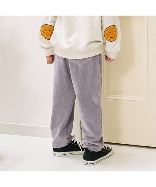 b・ROOM（ビールーム）の「【やみつきになる着心地】ニットコールパンツ（その他パンツ・キッズ・アイボリー/ダークブラウン/チャコール/ブルーグリーン/パープル/ベージュ・140cm/110cm/120cm/130cm/100cm）」の16枚目の写真