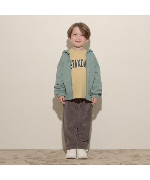 b・ROOM（ビールーム）の「【やみつきになる着心地】ニットコールパンツ（その他パンツ・キッズ・アイボリー/ダークブラウン/チャコール/ブルーグリーン/パープル/ベージュ・140cm/110cm/120cm/130cm/100cm）」の17枚目の写真