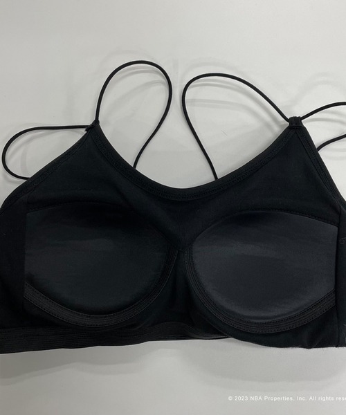 PAGEBOY（ページボーイ）の「NBAマルチプリントショートキャミ（キャミソール・レディース・ブラック/オフホワイト・FREE）」の16枚目の写真