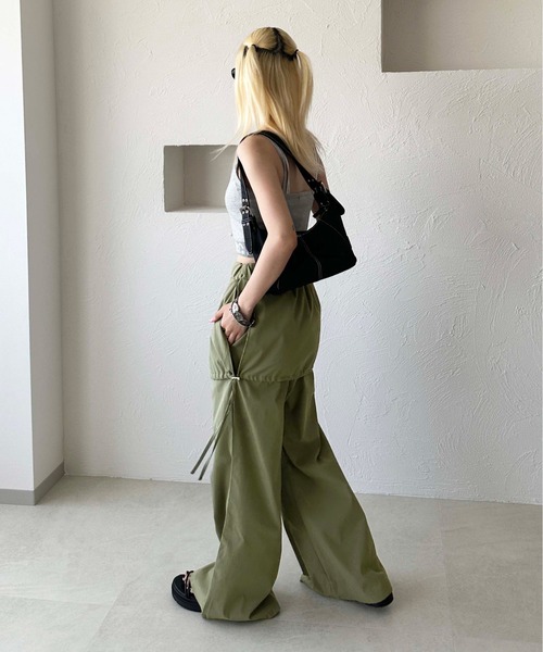 sedacle(セダクル)の「skirt layered pants(その他パンツ・レディース・カーキ/グレー・FREE)」の18枚目の写真