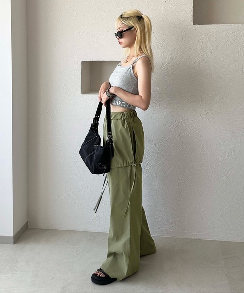 sedacle(セダクル)の「skirt layered pants(その他パンツ・レディース・カーキ/グレー・FREE)」の17枚目の写真