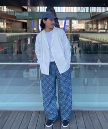 【MEN】C/N ダブルブレステッドジャケット