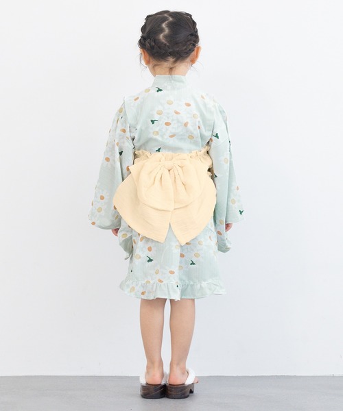 セール】セパレート浴衣セット 子ども キッズ 上下セット（上着
