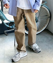 GLAZOS | 【プチプラ】[ワイドテーパード]コットンツイル・シェフパンツ(その他パンツ)