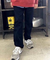 GLAZOS | 【再入荷】【プチプラ】[ワイドテーパード]コットンツイル・シェフパンツ(その他パンツ)