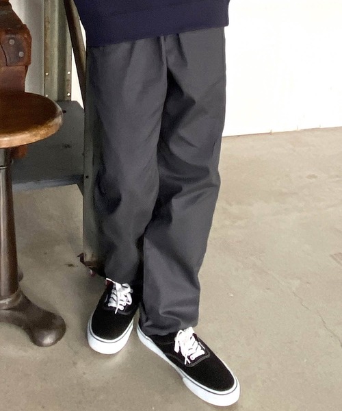 GLAZOS（グラソス）の「【再入荷】【プチプラ】[ワイドテーパード]コットンツイル・シェフパンツ（その他パンツ・キッズ・カーキ/ベージュ/ブラック/ネイビー/グレー・140cm/160cm/150cm/170cm）」の3枚目の写真