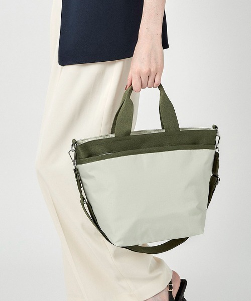 LeSportsac（レスポートサック）の「BUCKET TOTE シルバーバーチ