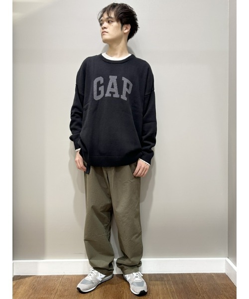 GAP(ギャップ)の「ベルテッド トラックパンツ(チノパンツ・メンズ・ブラウン/ブラック/グリーン・M/XS/L/S/XL)」の9枚目の写真