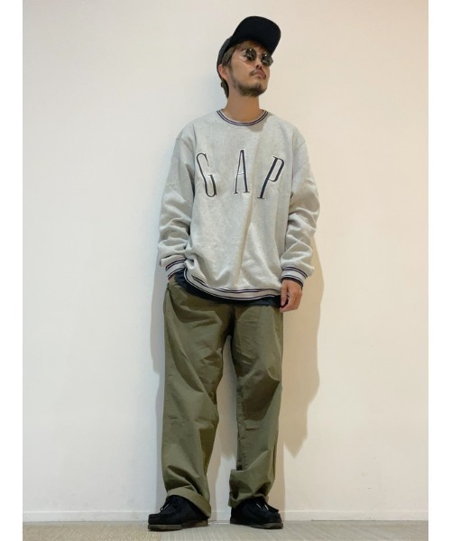 GAP(ギャップ)の「ベルテッド トラックパンツ(チノパンツ・メンズ・ブラウン/ブラック/グリーン・M/XS/L/S/XL)」の11枚目の写真