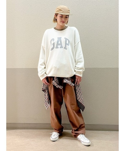 GAP(ギャップ)の「ベルテッド トラックパンツ(チノパンツ・メンズ・ブラウン/ブラック/グリーン・M/XS/L/S/XL)」の20枚目の写真