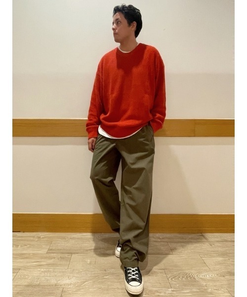 GAP(ギャップ)の「ベルテッド トラックパンツ(チノパンツ・メンズ・ブラウン/ブラック/グリーン・M/XS/L/S/XL)」の19枚目の写真