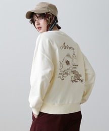 AVIREX | SOUVENIR EMBROIDERED SWEAT/ スーベニア刺繍スウェット(スウェット)