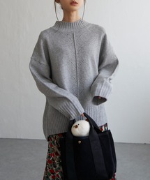 LBC | 透かし柄バックスリットニット(ニット/セーター)