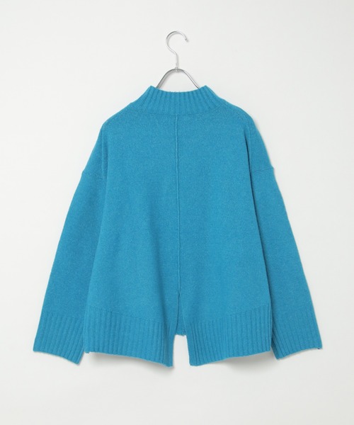 LBC（エルビーシー）の「透かし柄バックスリットニット（ニット/セーター・レディース・ピンク/ライトグレー/ブルー/オフホワイト・M）」の15枚目の写真