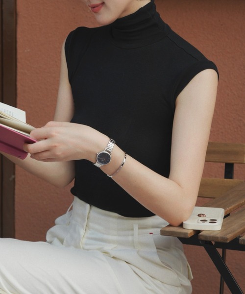 Daniel Wellington(ダニエルウェリントン)の「Petite Bezel 5-Link 28mm(アナログ腕時計・レディース・シルバー×ブルー/ホワイト×ゴールド・28mm)」の20枚目の写真