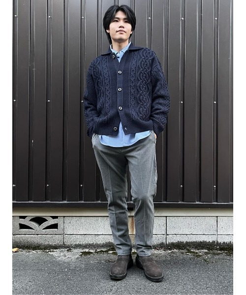 BACK NUMBER（バックナンバー）の「【BACK NUMBER】アラン編みニット