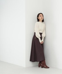 NATURAL BEAUTY BASIC | ◇ツイードマリンフレアスカート(スカート)