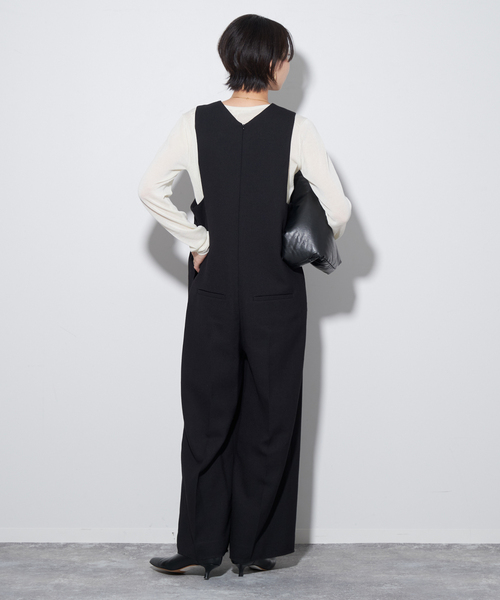 plage（プラージュ）の「basket tweed オールインワン（つなぎ