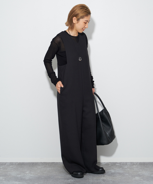 plage（プラージュ）の「basket tweed オールインワン（つなぎ