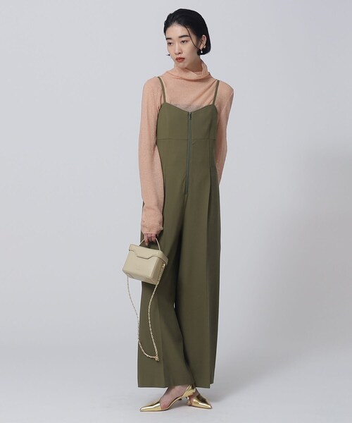 GALLEST（ギャレスト）の「ジップサロペット（サロペット/オーバーオール・レディース・ブラック/カーキ・36/38）」の7枚目の写真