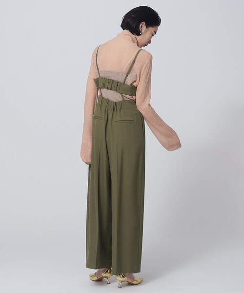 GALLEST（ギャレスト）の「ジップサロペット（サロペット/オーバーオール・レディース・ブラック/カーキ・36/38）」の8枚目の写真