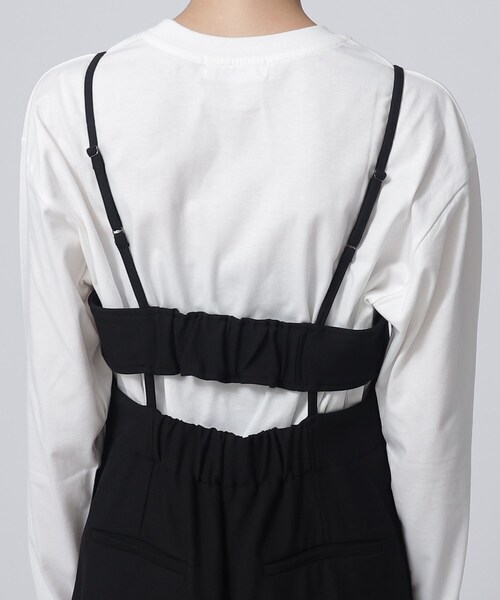 GALLEST（ギャレスト）の「ジップサロペット（サロペット/オーバーオール・レディース・ブラック/カーキ・36/38）」の14枚目の写真