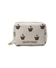 gelato pique（ジェラートピケ）の「ケーキ柄スクエアポーチ（ポーチ）」