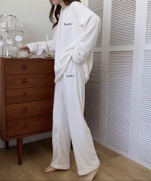wears（ウェアーズ）の「ふわふわルームウェア（ルームウェア/パジャマ・レディース・グレー/ライトピンク/ホワイト/ブルー・FREE）」の22枚目の写真