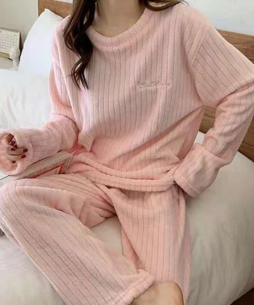 wears（ウェアーズ）の「ふわふわルームウェア（ルームウェア/パジャマ・レディース・グレー/ライトピンク/ホワイト/ブルー・FREE）」の12枚目の写真