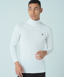 【Hurley:ハーレー】M PHNTM WAFFLE INNER MOCK NECK　ファントムワッフルインナーモックネックシャツ　ゴルフ　スキー　スノボー