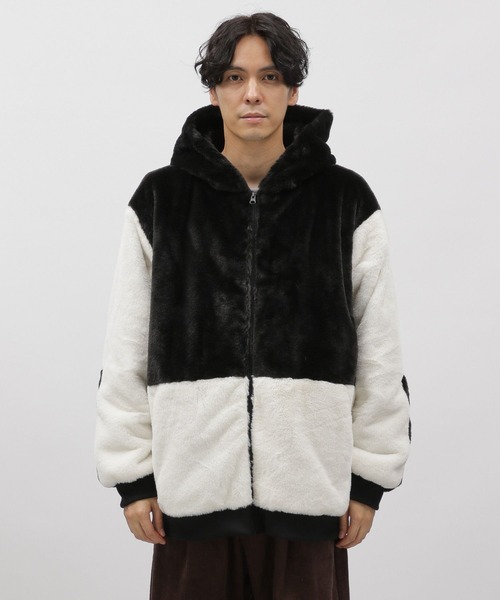 LAKOLE（ラコレ）の「スムースファーフードブルゾン / 967928（ブルゾン・メンズ・ホワイト/セージグリーン/グレー・X-LARGE/LARGE/MEDIUM）」の11枚目の写真