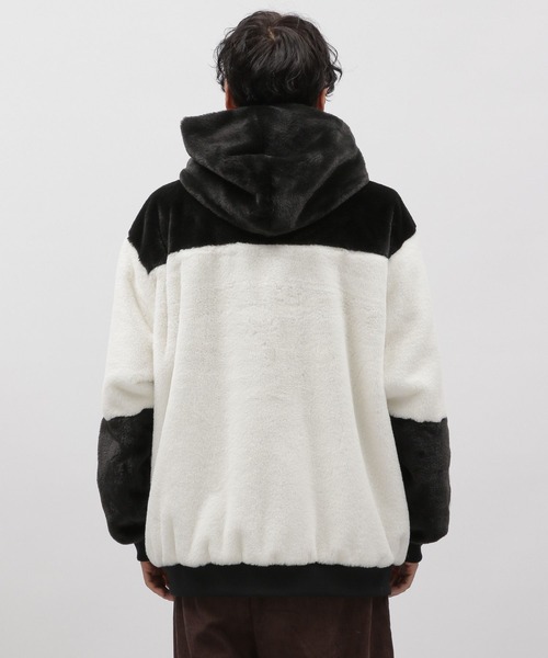 LAKOLE（ラコレ）の「スムースファーフードブルゾン / 967928（ブルゾン・メンズ・ホワイト/セージグリーン/グレー・X-LARGE/LARGE/MEDIUM）」の13枚目の写真