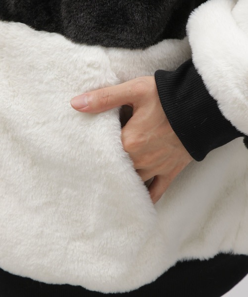 LAKOLE（ラコレ）の「スムースファーフードブルゾン / 967928（ブルゾン・メンズ・ホワイト/セージグリーン/グレー・X-LARGE/LARGE/MEDIUM）」の17枚目の写真