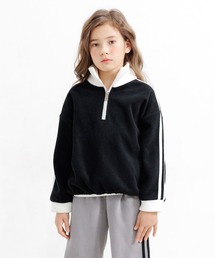 【セットアップ可能】フリース ハーフジッププルオーバー