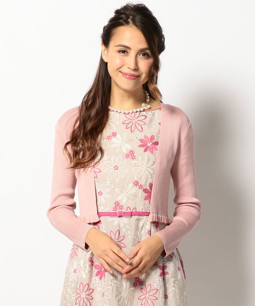 TOCCA（トッカ）の「FRILL RIB BOLERO ボレロ（カーディガン