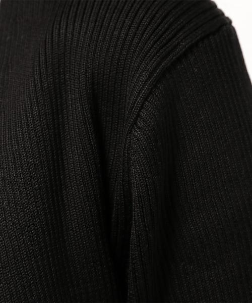TOCCA シルク100 裾フリルボレロカーディガン 　ブラック　xs TOCCA（トッカ）の「FRILL RIB BOLERO ボレロ（カーディガン