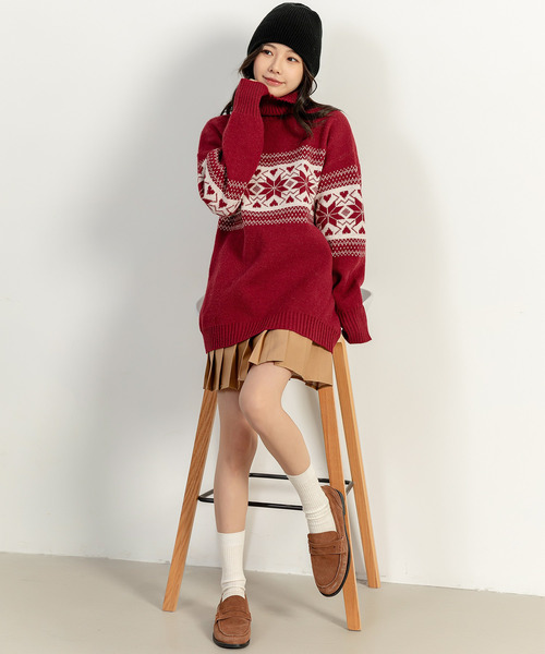 DAY CLOSET（デイ クローゼット）の「【non-no1.2月合併号掲載】レディース リブカラーカジュアルニットキャップ（ニットキャップ/ビーニー・レディース・イエロー/グリーン/オフホワイト/ブラウン/レッド/ブラック/オレンジ/グレー/ブルー・ONE SIZE）」の16枚目の写真