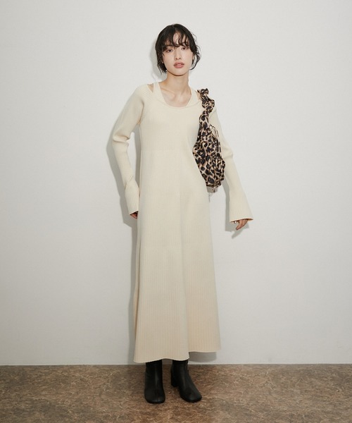 ADAM ET ROPE'（アダムエロペ）の「プリントドロストトート（トートバッグ・レディース・ブラック/ベージュ/ブラック系その他・FREE）」の4枚目の写真