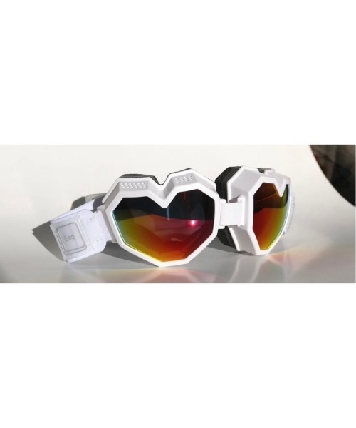 ESQAPE（エスケープ）の「ストリートファッション ESQAPE エスケープ ESQAPE GOGGLES ゴーグル スノーゴーグル スキー スーボード 雪山 ウィンタースポーツ（サングラス・レディース・ホワイト/ピンク/ブラック・ONE SIZE）」の7枚目の写真