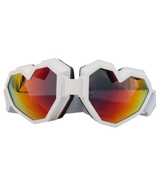 ESQAPE（エスケープ）の「ストリートファッション ESQAPE エスケープ ESQAPE GOGGLES ゴーグル スノーゴーグル スキー スーボード 雪山 ウィンタースポーツ（サングラス・レディース・ホワイト/ピンク/ブラック・ONE SIZE）」の4枚目の写真