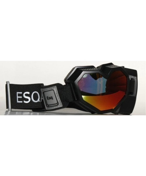 ESQAPE（エスケープ）の「ストリートファッション ESQAPE エスケープ ESQAPE GOGGLES ゴーグル スノーゴーグル スキー スーボード 雪山 ウィンタースポーツ（サングラス・レディース・ホワイト/ピンク/ブラック・ONE SIZE）」の11枚目の写真
